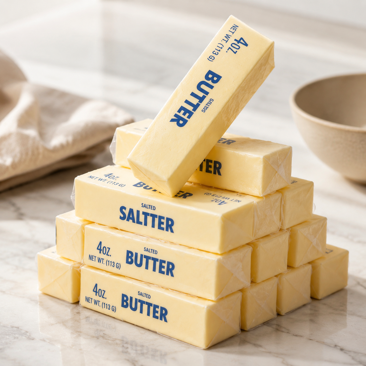 Super Soft Butter Stick Squishy Toy – Slow Rising Stress Relief Fidget