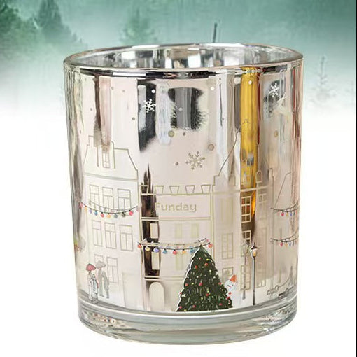 Electroplated Laser Finish Soy Candle