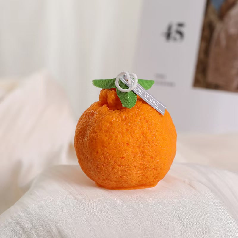 Handmade Realistic Fruit Candle for Home Decor
