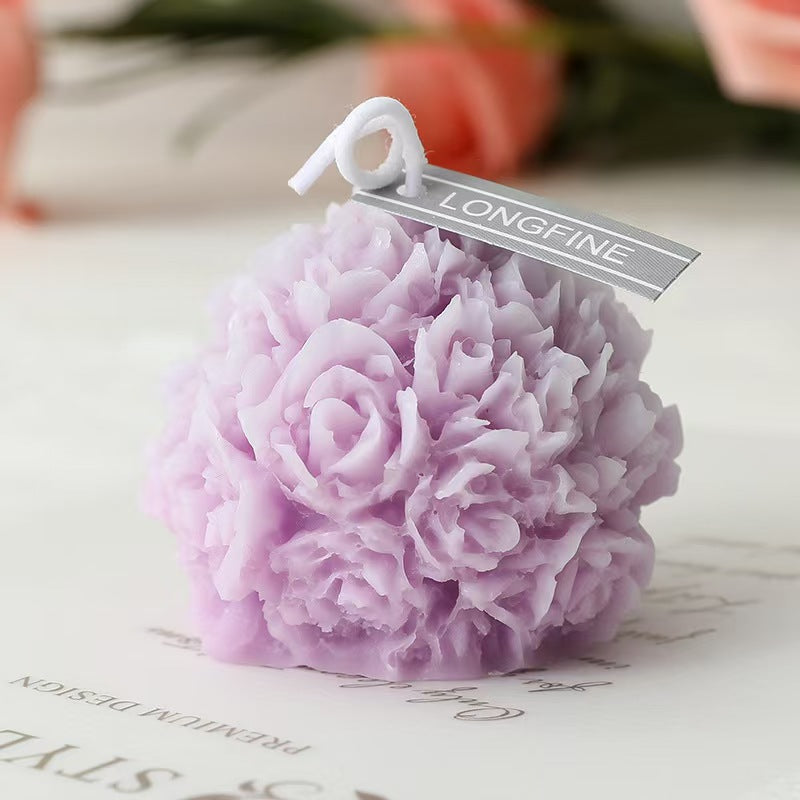 Floral Ball Scented Candle