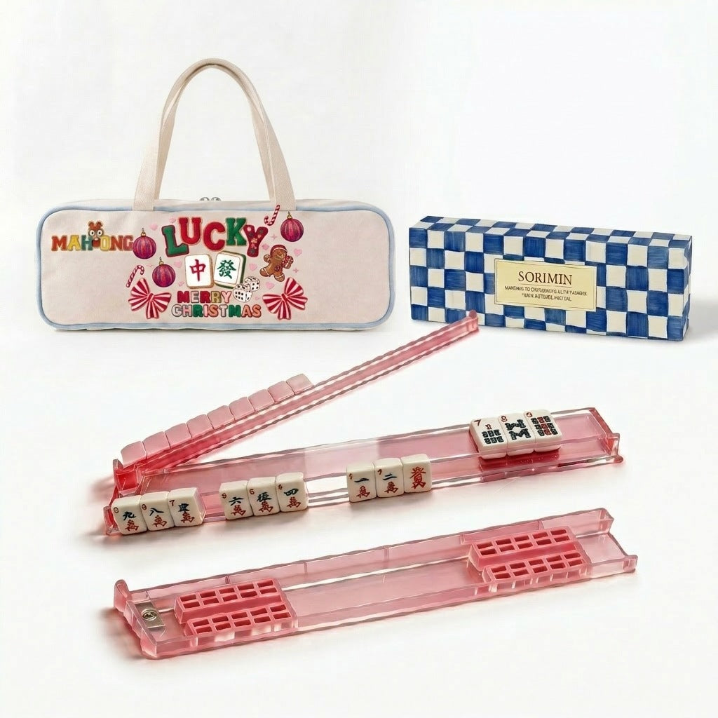 American Mahjong Storage Bag Set, Custom Carry Bag & Organizer (3-Piece Set)