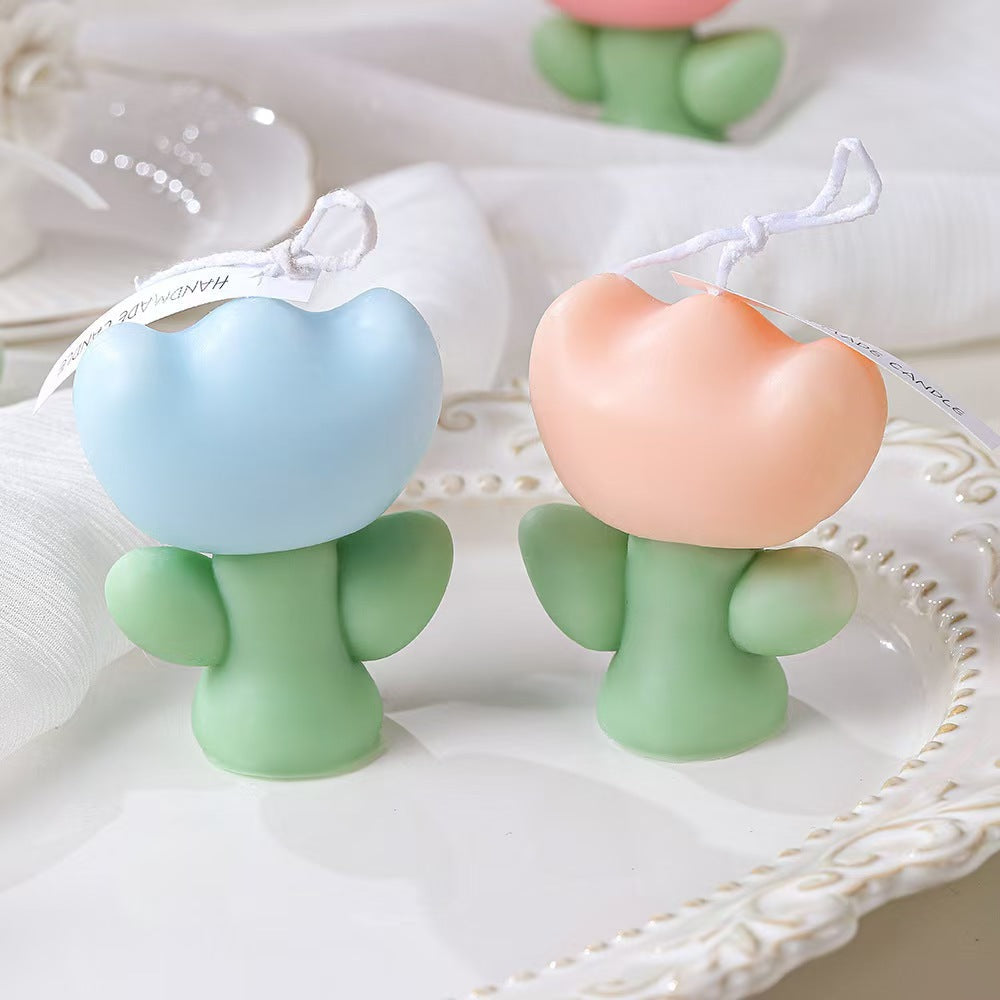 Handmade Flower Scented Soy Candle