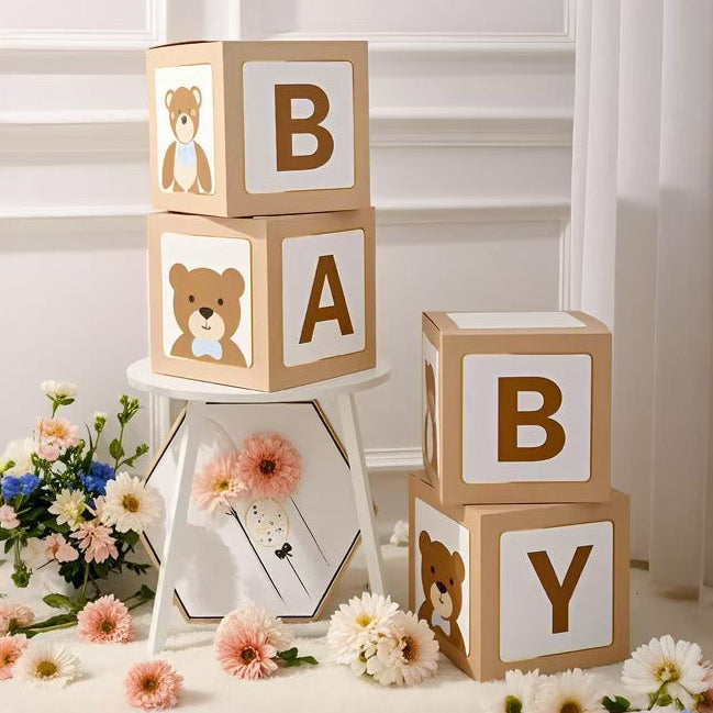 Baby Balloon Box Party Decoration Baby Shower Display Box