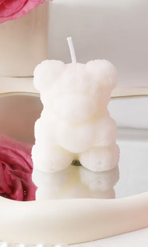 Rose Bear Scented Candle