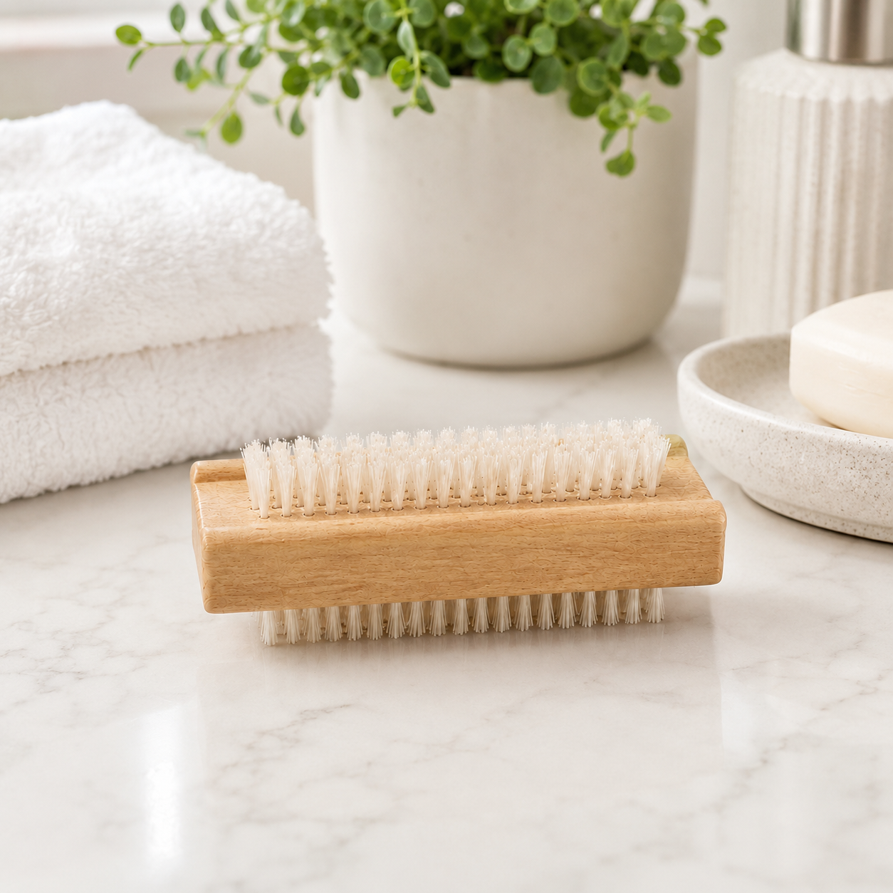 Beech Wood Nail Brush