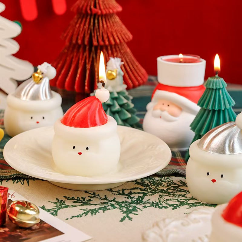 Cute Santa Scented Candle