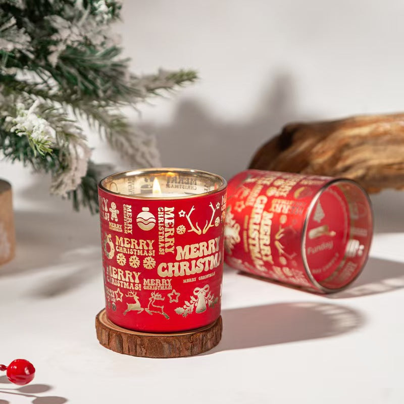 Christmas Laser Effect Soy Wax Candle