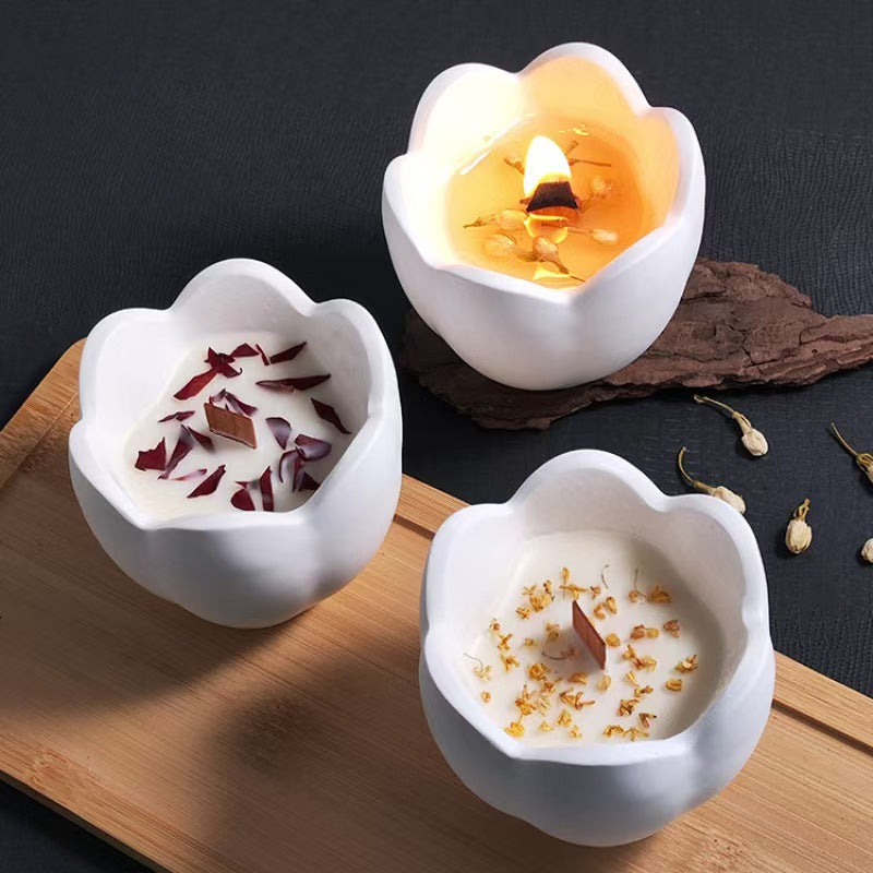 Preserved Flower Scented Candle