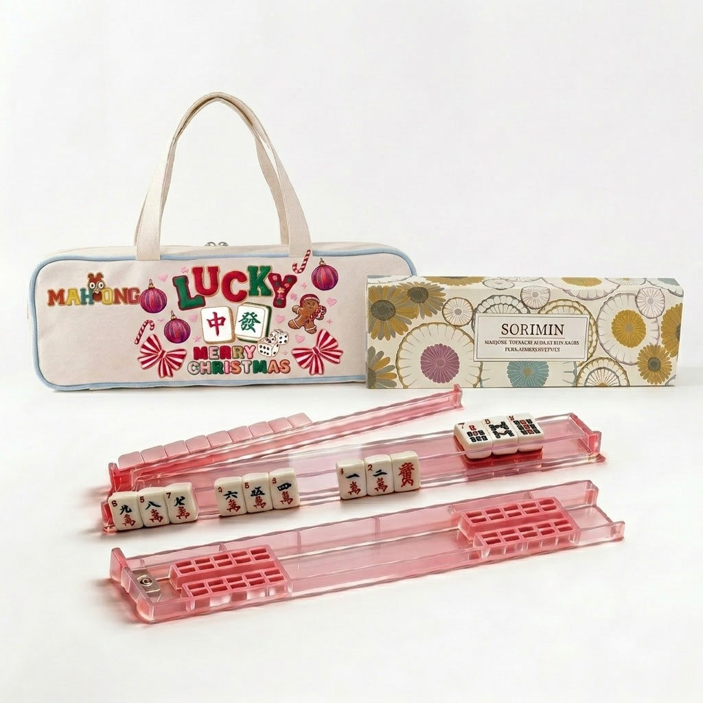 American Mahjong Storage Bag Set, Custom Carry Bag & Organizer (3-Piece Set)