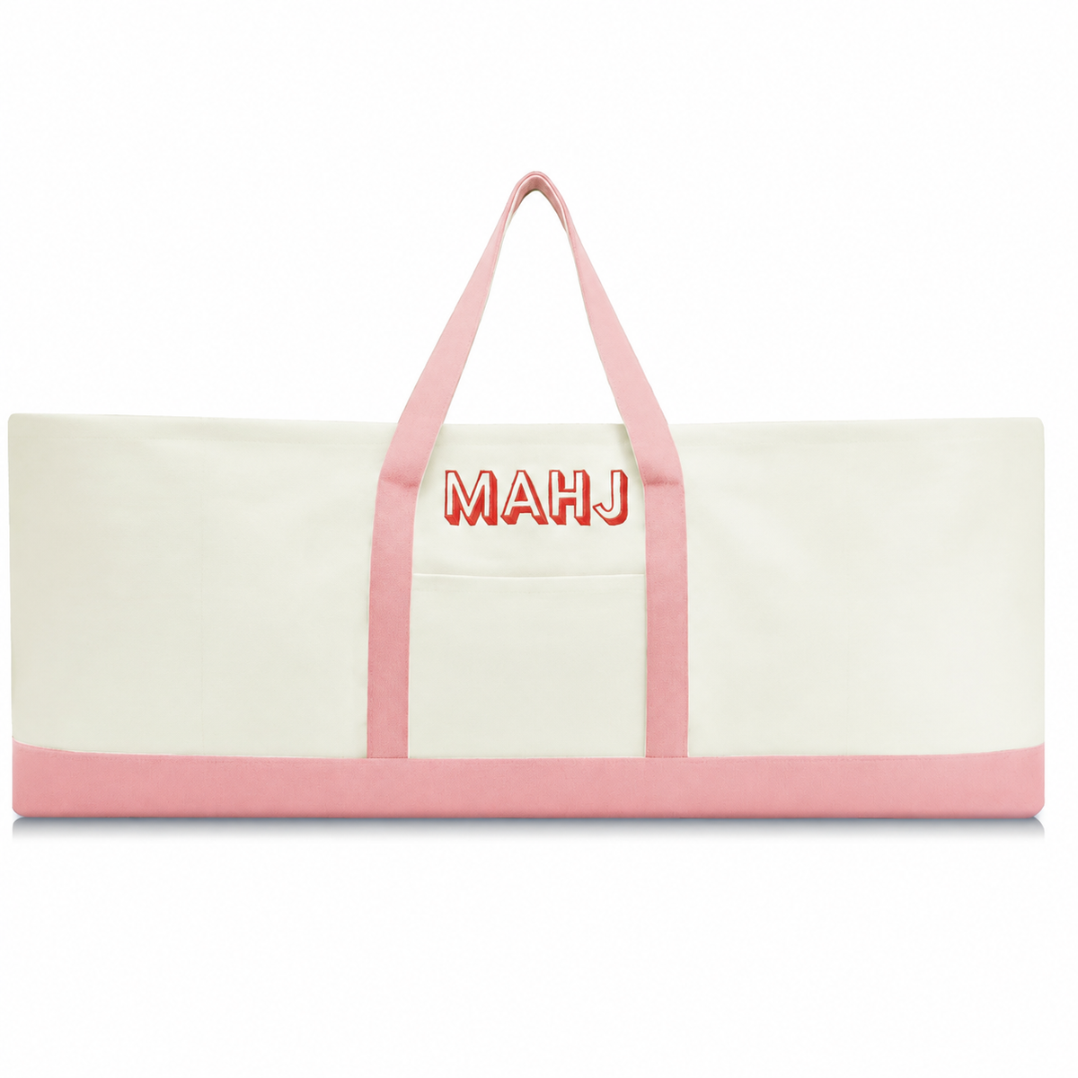 Large Canvas Mahjong Carrying Bag