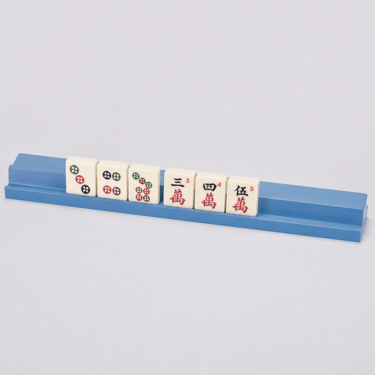 Acrylic Mahjong Rack – Colorful Tile Holder Stand for Organized Game Play  Description: