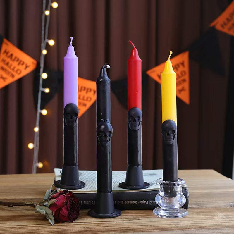 Skeleton Taper Candles, Soy Blend – Set of 2
