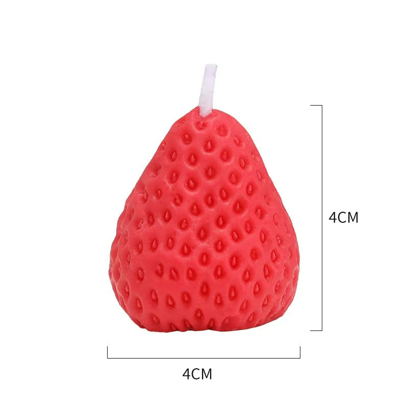 Strawberry Scented Candle Gift Set