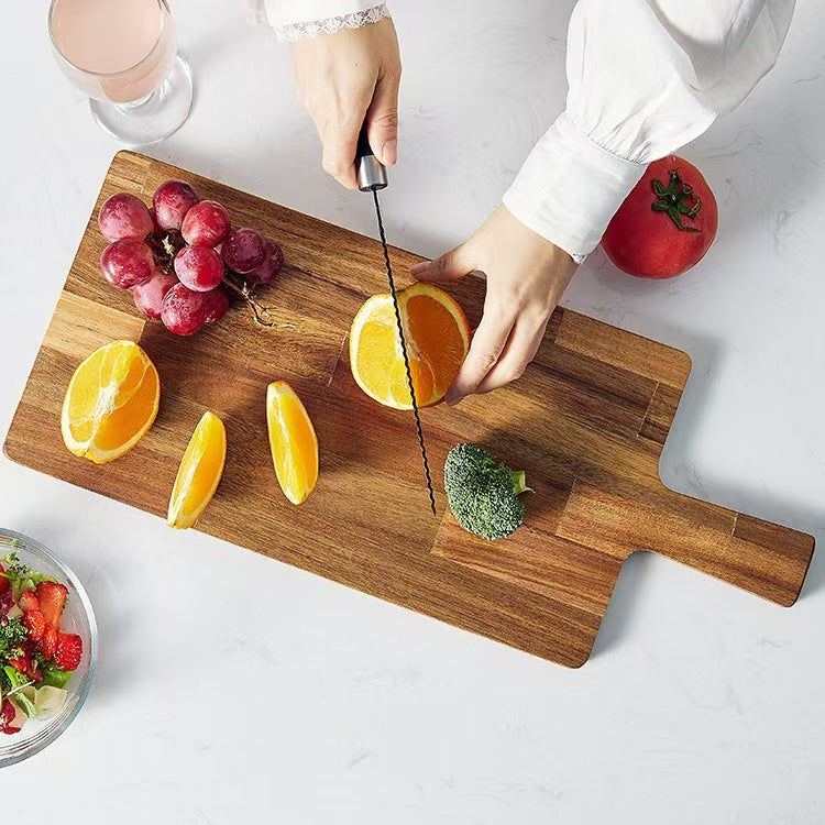 Acacia Wood Cutting Board Rectangular Kitchen Chopping Board