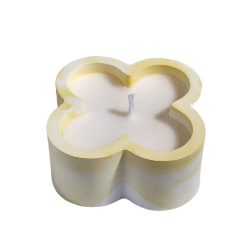 Clover Scented Candle Smokeless Handmade Candle