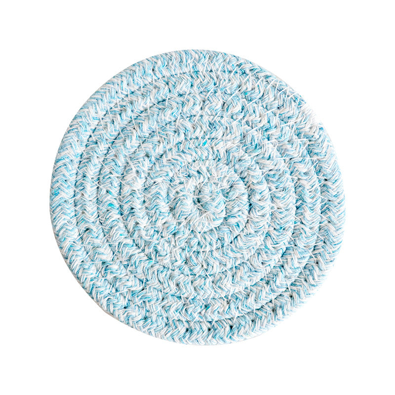 Nordic Cotton Rope Coasters, Thick Heat-Resistant Insulated Drink Mats