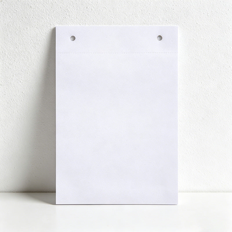 A5 Clipboard Notepad – Refillable Writing Pad with Pen Loop (150 Sheets)