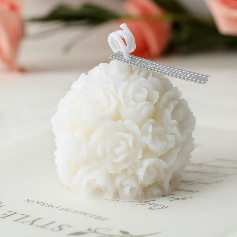 Floral Ball Scented Candle