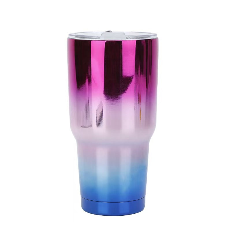 Dreamy Gradient 30oz Stainless Steel Vacuum Insulated Tumbler – Portable Travel Water Cup