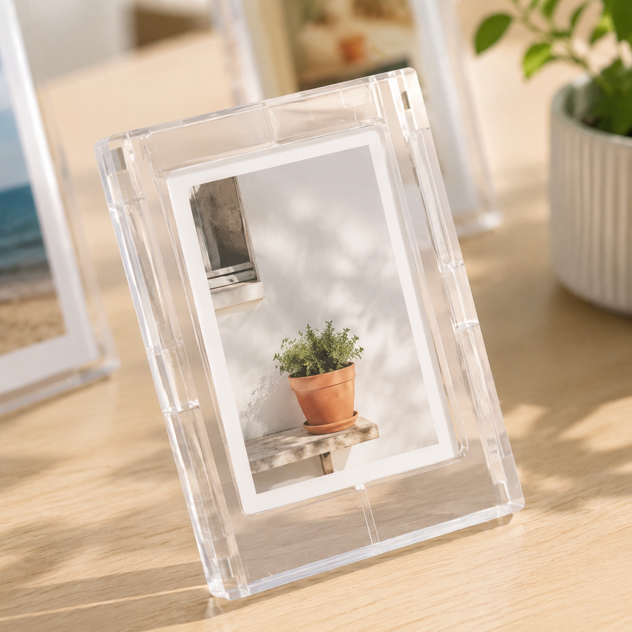 Magnetic Photo Frame – Polaroid Style Fridge Magnet Frame