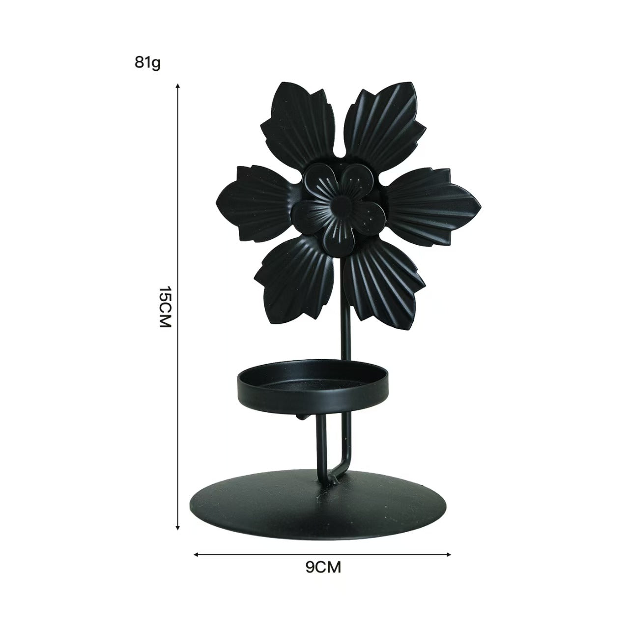 Creative Aromatherapy Candleholder, Maple Leaf Butterfly Multi Shape Iron Decor