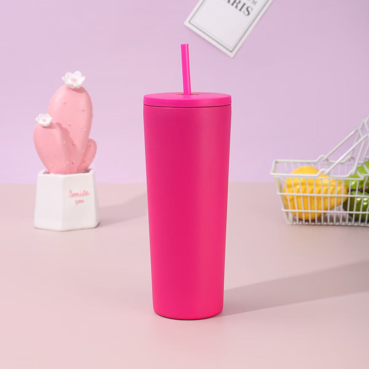 700ml Stainless Steel Double Wall Insulated Travel Mug Large Capacity Portable Tumbler Hot Cold Retention Coffee Cup With Lid