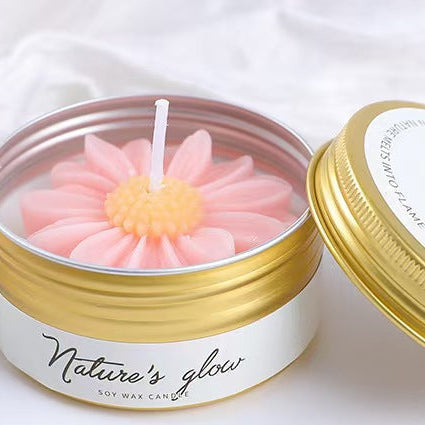 Chamomile Scented Candle in Mini Tin