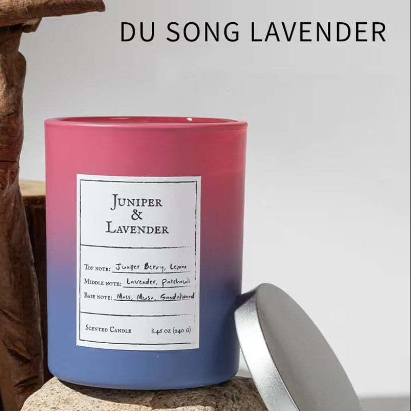 Gradient Lid Soy Wax Scented Candle