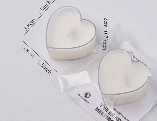 Heart-Shaped Scented Candle