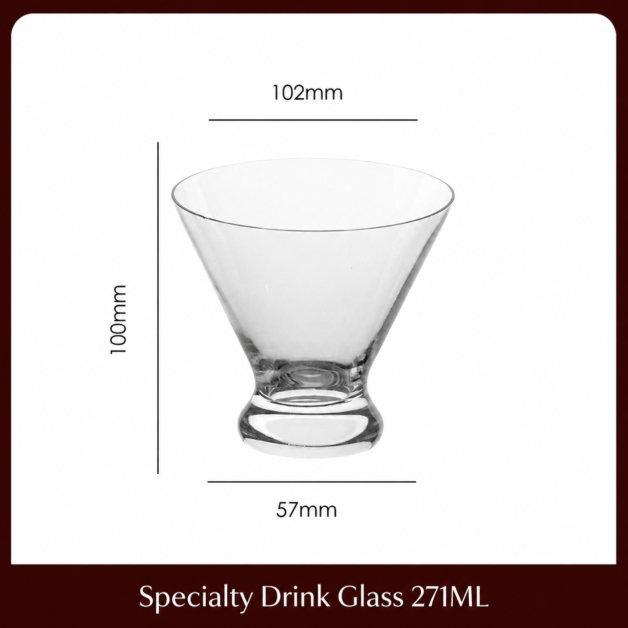 Nordic Glass Dessert Cup – Ice Cream, Yogurt & Sundae Bowl