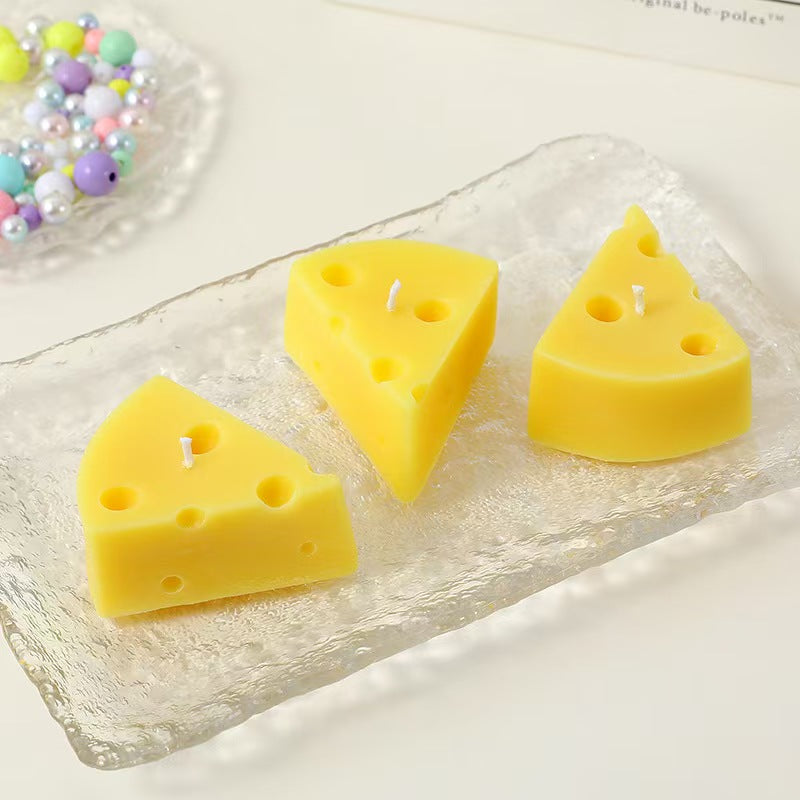 Cheese Style Beeswax Candle