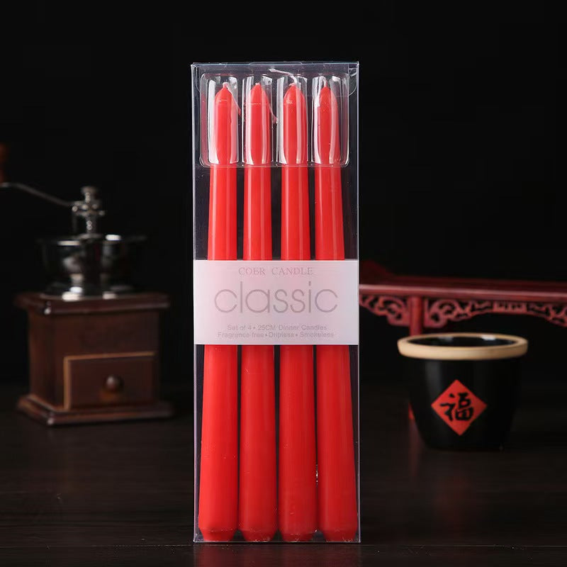 Classic European Long Taper Candle
