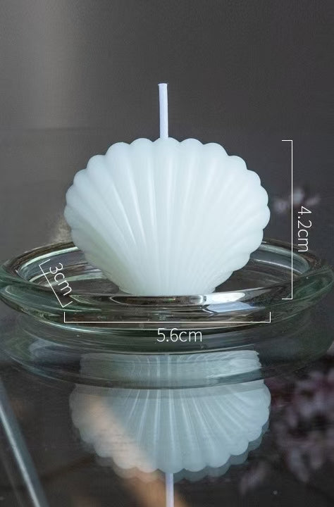 Mini Seashell Candle, Soy Blend