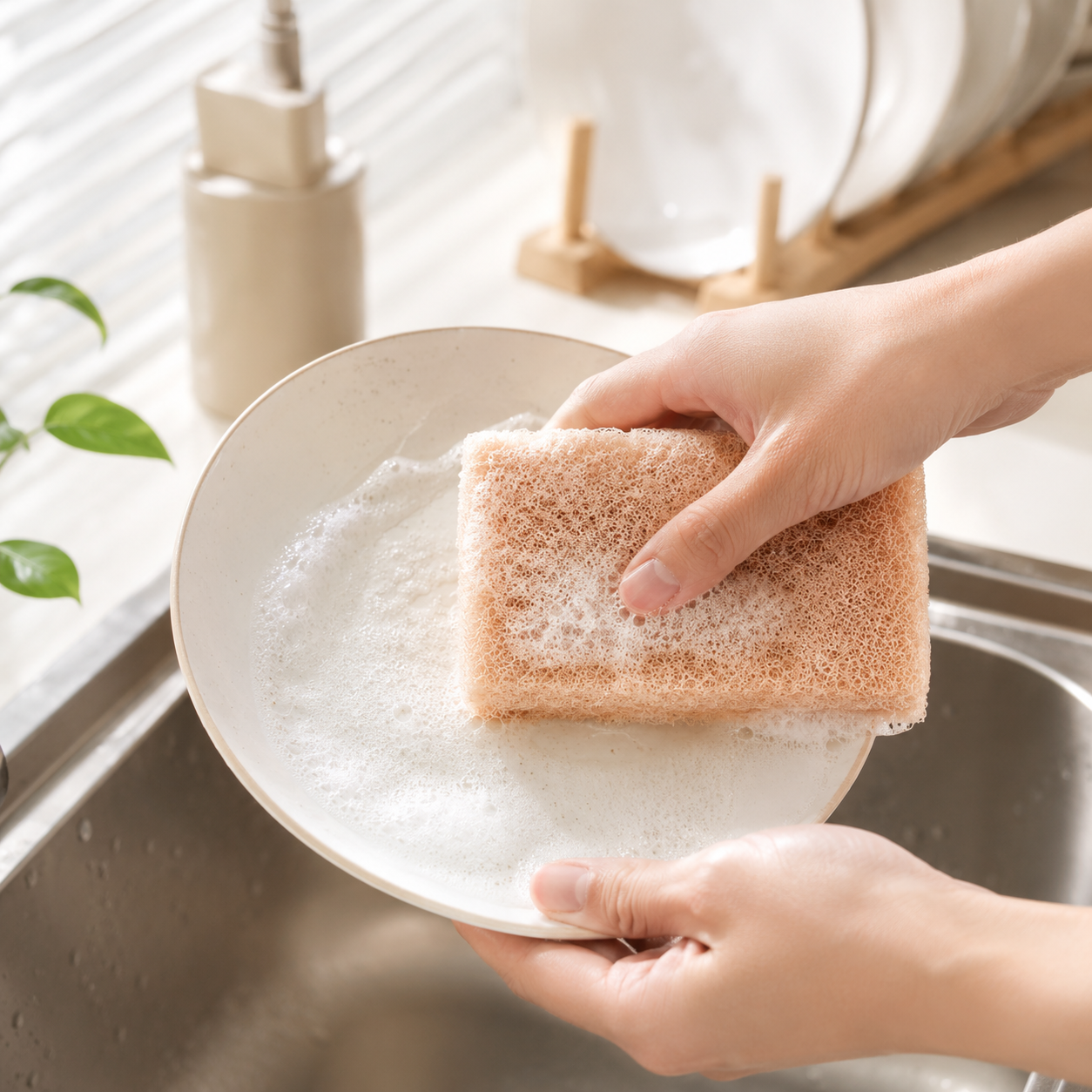 Heavy Duty Scouring Pad – Thickened Abrasive Stain Removing Reusable Kitchen Cleaning Pad