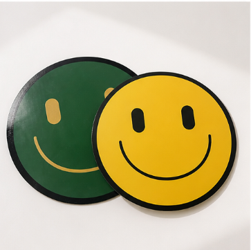 Smiley Face Silicone Induction Cooker Protector Pad – Heat Resistant Kitchen Insulation Mat