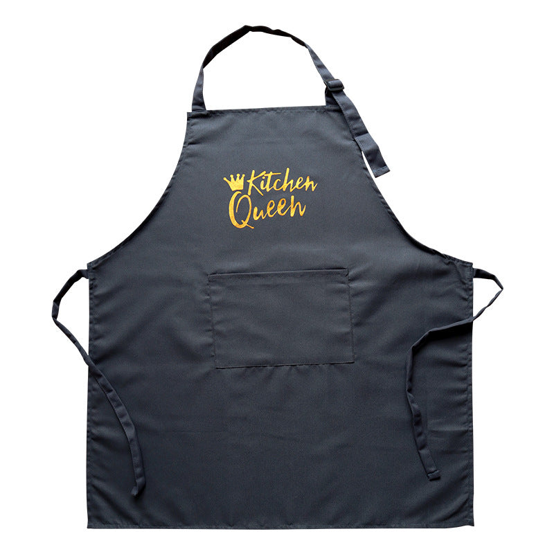 Heavy-Duty Kitchen Apron, Eco-Friendly Heat-Resistant Cooking Apron